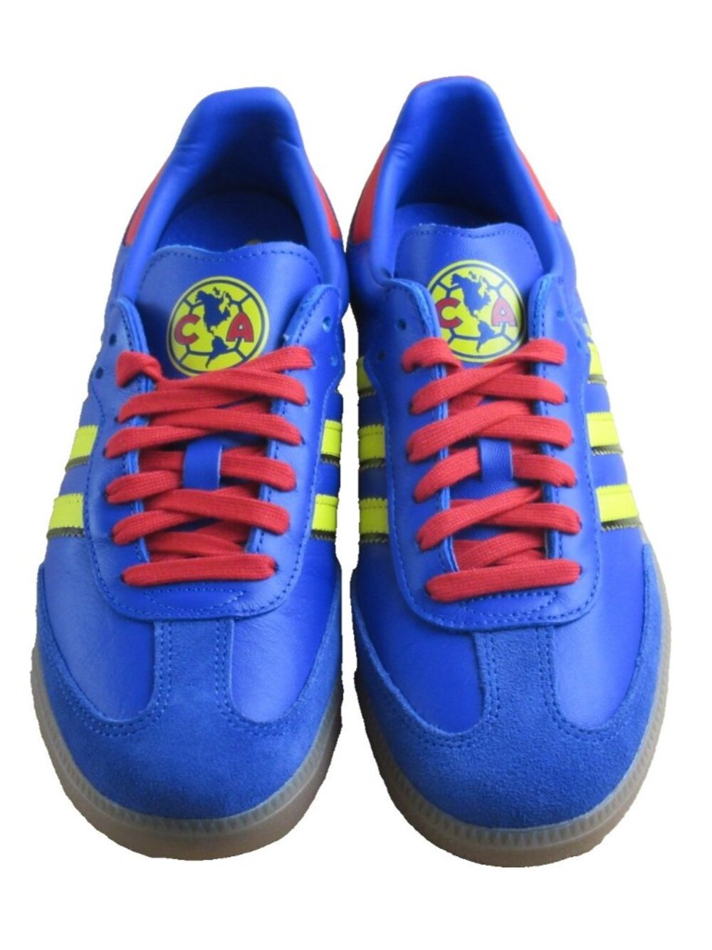 Adidas Men's Samba Licensed Club América Soccer Shoes Blue Sizes NIB KJ3531 - Picture 4 of 11